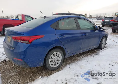 2021 Hyundai Accent Se from USA, damaged, VIN 3KPC24A68ME132924